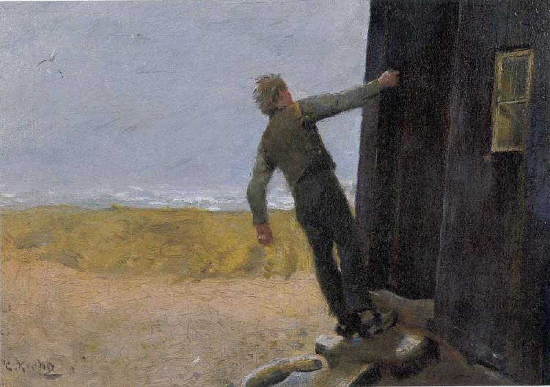 Christian Krohg Et Nodskudd oil painting picture